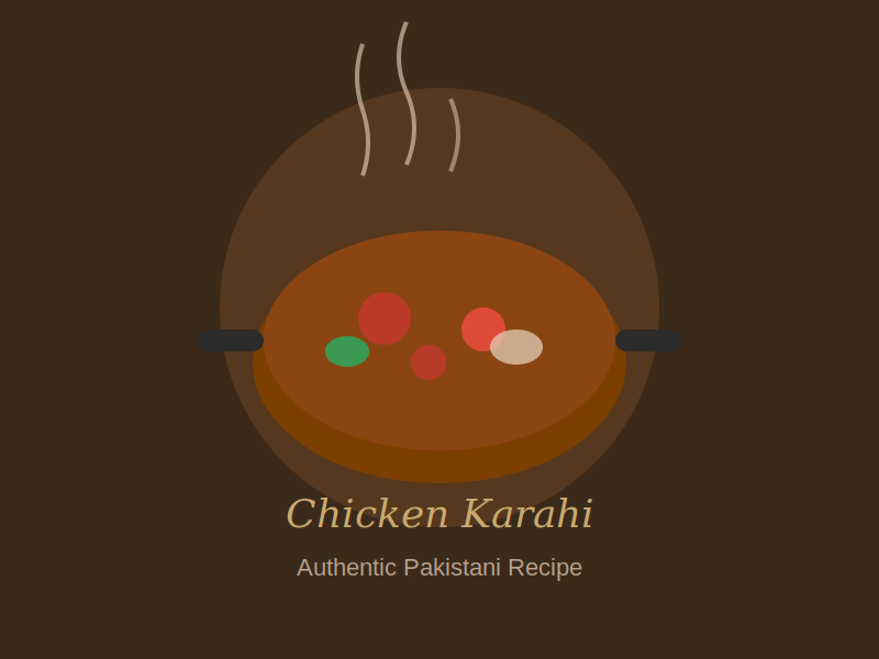 Authentic Chicken Karahi